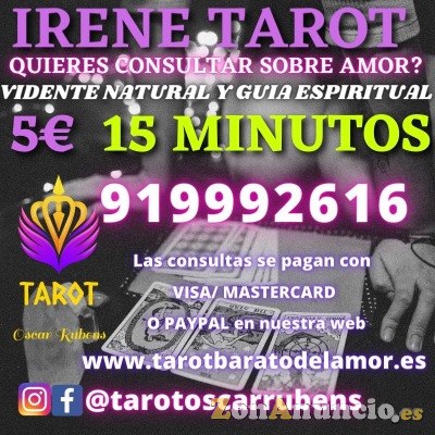 TAROTISTAS EXPERTAS EN EL AMOR LOS 15 MIN 5 E