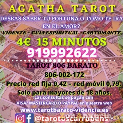 Tarot de Agatha a 4 euros