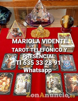 MARIOLA VIDENTE TAROT PRESENCIAL Y TELEFÓNICO,RITUALES