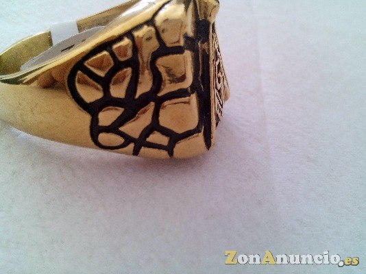 SELLO DE CHICO DORADO TALLA 24