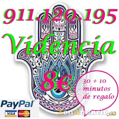 Videncia presente y futuro trabajo amor 8€ 40 min