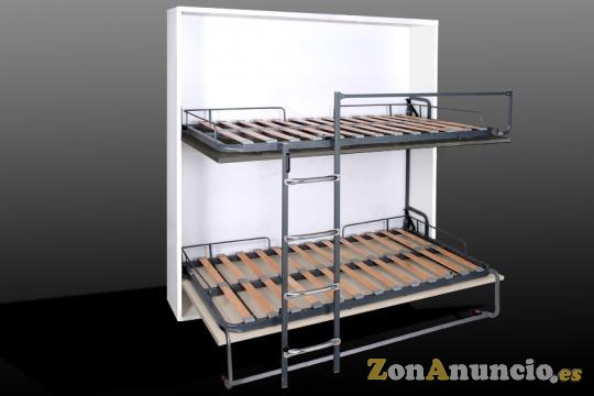 LITERAS ABATIBLES MADERA