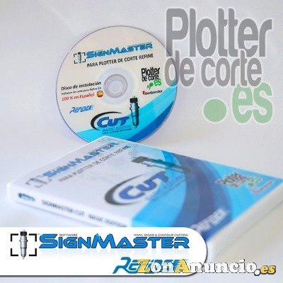 Plotter de corte Refine EH721 con programa de corte