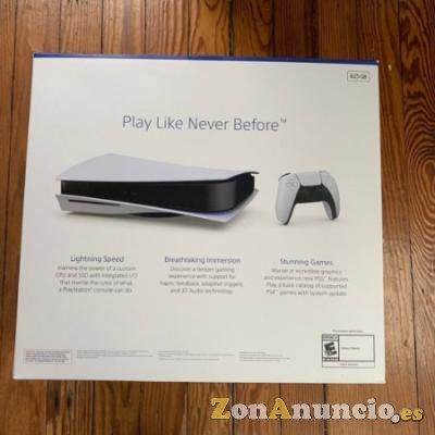 Ps5 Blanca con garantia y 1 juego digital