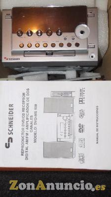 Vendo reproductor DVD +receptor digital AM/FM