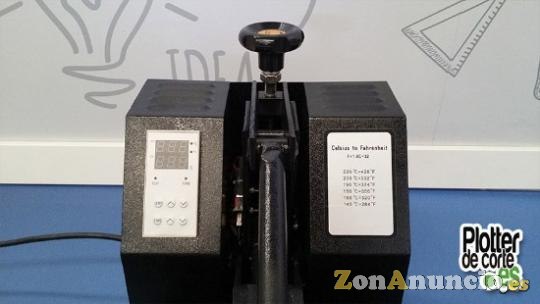 Prensa térmica ECO38 para vinilo textil y sublimacion