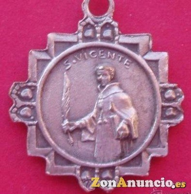 MEDALLA SANTA CASILDA EN ORO Y EN PLATA.