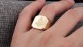 Venta de Joyeria: SELLO CHAPADO DE ORO NUEVO A ESTRENAR