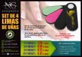 Venta Otros Servicios: Set 4 limas uñas
