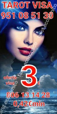 3 euros tarot y videntes 806 desde 0.42€/min