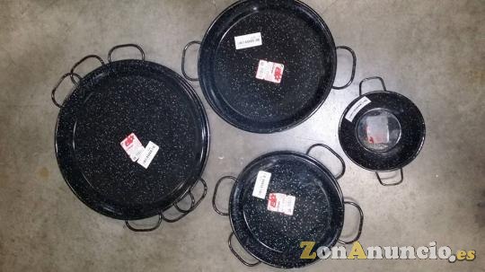 Paelleras sin estrenar