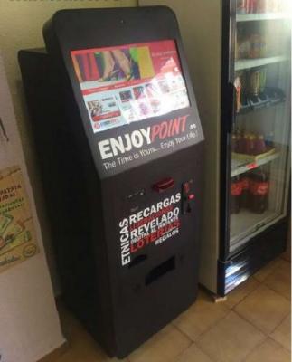 Máquina de recargas de móviles, liberaciones, Kobo...