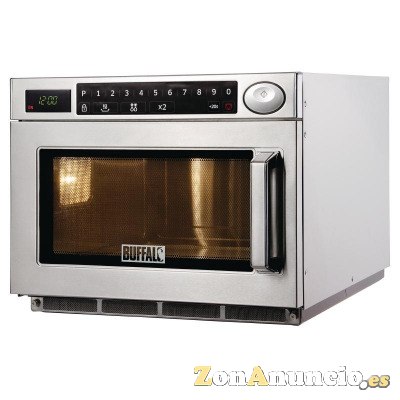 Microondas comercial Buffalo 1500W programable