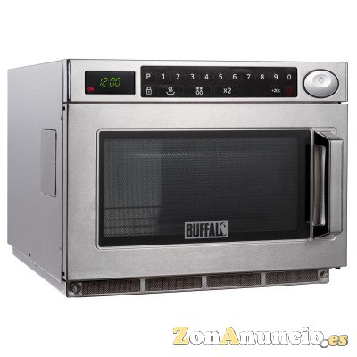 Microondas comercial Buffalo 1500W programable