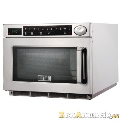Microondas comercial Buffalo 1500W programable