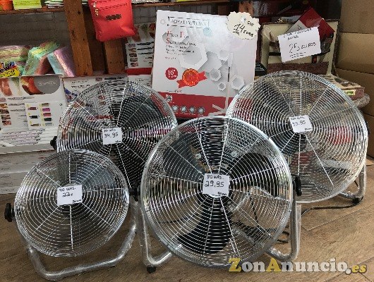 ventilador industrial Nuevos con garantia desde 22 euros