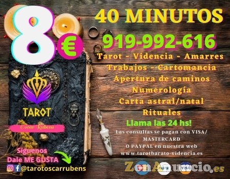 Cartomantes y videntes al mejor precio