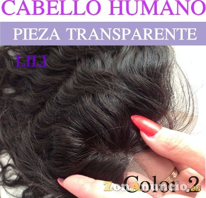 micro linea o raya de cabello natural