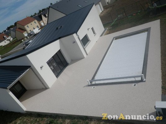 Pavimento drenante para exterior