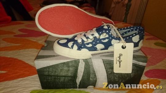 Pepe Jeans London zapatillas niña mujer 36