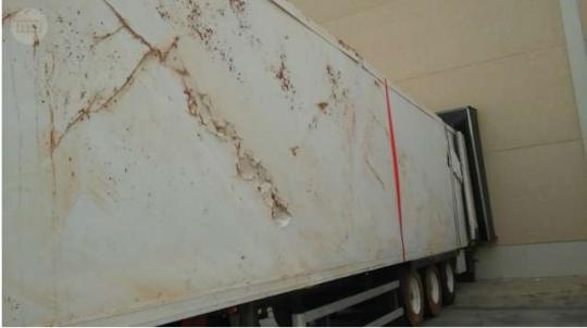 Siniestros, Camiones, Frigoríficos