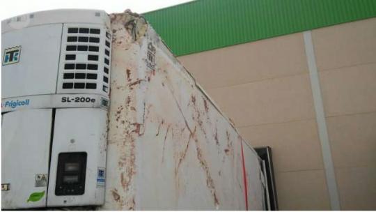 Siniestros, Camiones, Frigoríficos