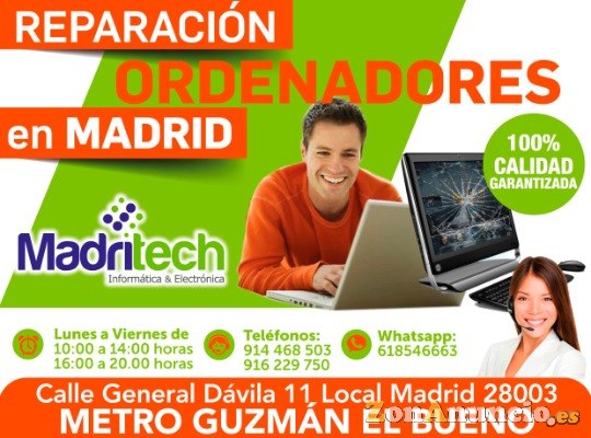 Adaptadores cargadores de portátiles Acer en Madrid