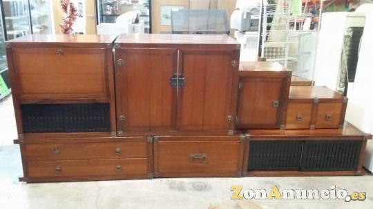 Lote muebles rústicos