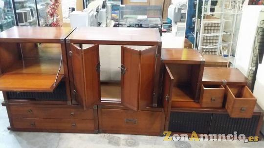 Lote muebles rústicos