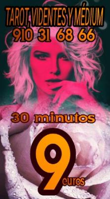 TAROT REAL 30 MINUTOS 9 EUR VIDENTES Y MÉDIUM AUTÉNTICO