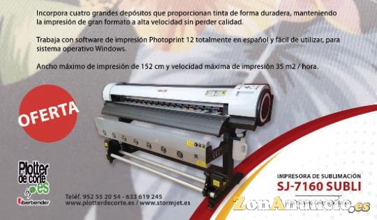Plotter de impresion para sublimacion gran formato