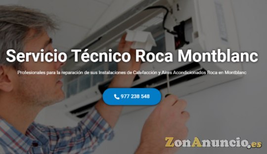 Servicio Técnico Roca Montblanc 977208381