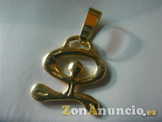 COLGANTE INDALO oro y plata