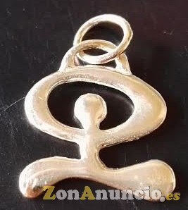 COLGANTE INDALO oro y plata