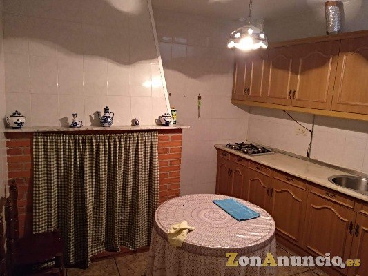 CASA DE DOS PLANTAS AMUEBLADA Y  CON HUERTO