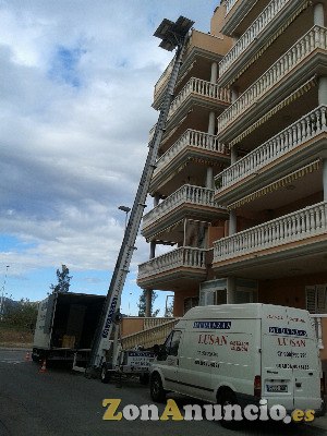 Mudanzas Lusan,locales,nacionales y guardamuebles