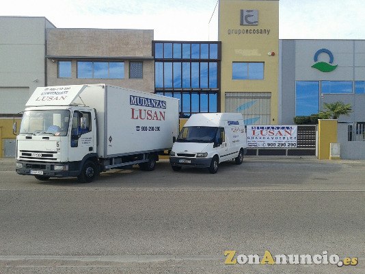Mudanzas Lusan,locales,nacionales y guardamuebles
