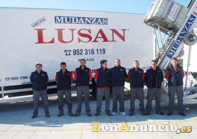 Mudanzas Lusan,locales,nacionales y guardamuebles