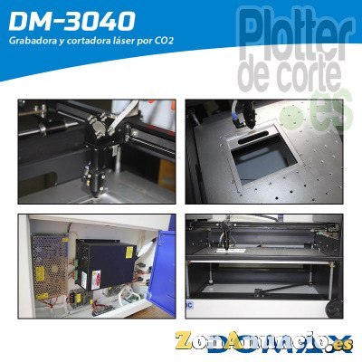 Grabadora cortadora laser co2 domax 30x40cm OFERTA