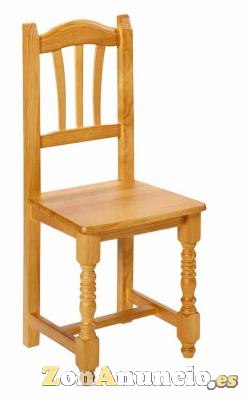SILLAS Y MESAS MADERA MACIZA