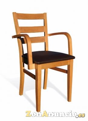 SILLAS Y MESAS MADERA MACIZA
