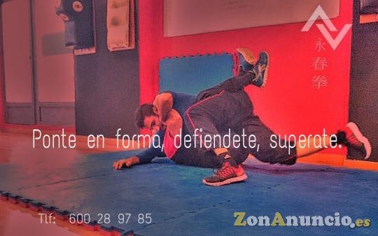 Defensa personal, artes marciales kung fu wing chun