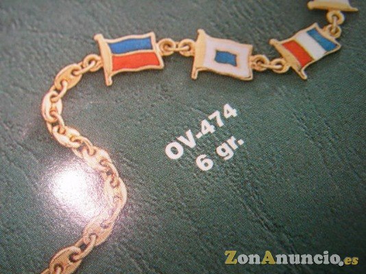 BANDERAS en oro y plata