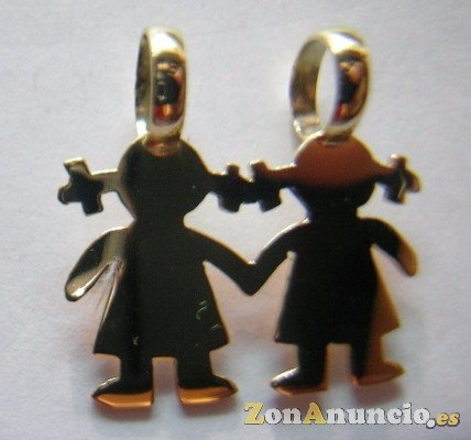 COLGANTE NIÑOS/NIÑAS EN ORO ó PLATA