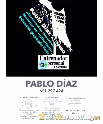 Entrenador personal a domicilio