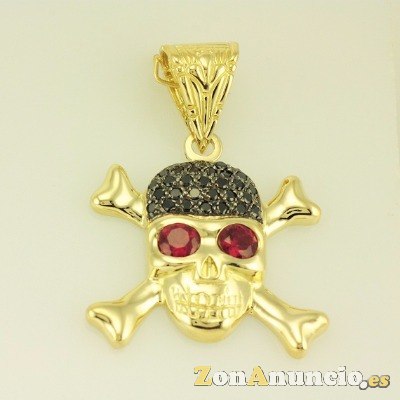 COLGANTES CALAVERAS en oro ó plata