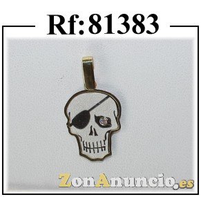 COLGANTES CALAVERAS en oro ó plata