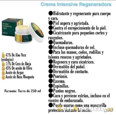 Crema Regeneradora Intensiva