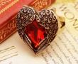 Venta de Joyeria: ANILLO DE BISUTERIA FORMA DE CORAZON