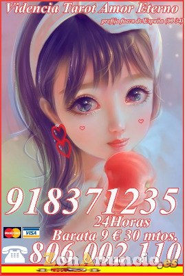 Oferta tarot  Amor Eterno  4€ 15 min, online  de España